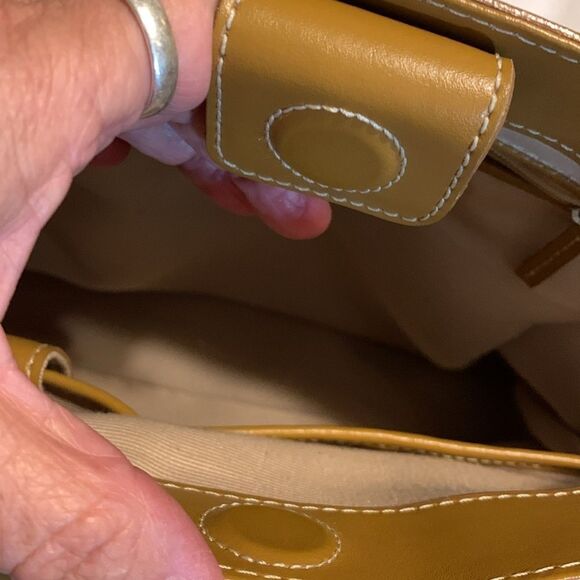 Talbots large stamp print satchel/travel tote/purse - Picture 13 of 13